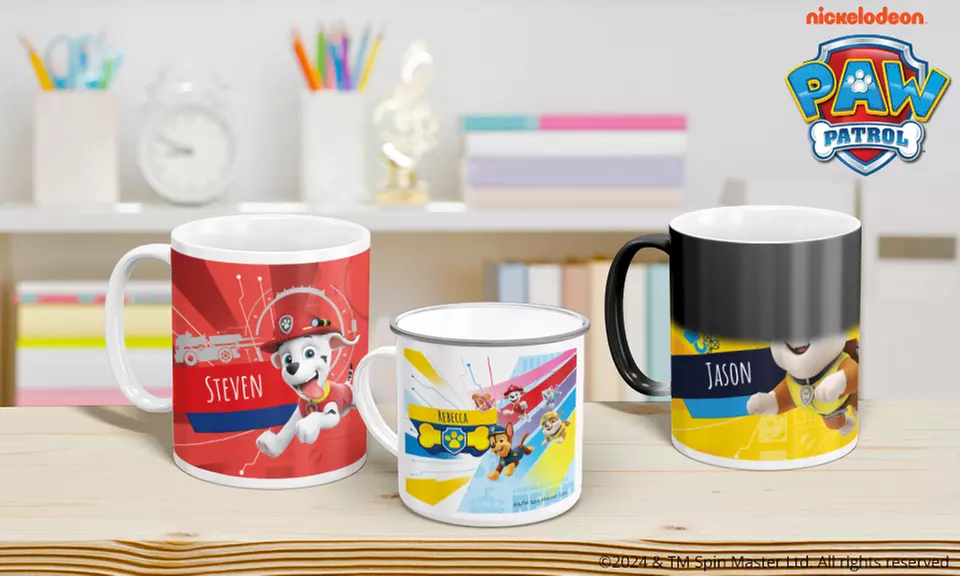 Personalisierte Produkte von Paw Patrol