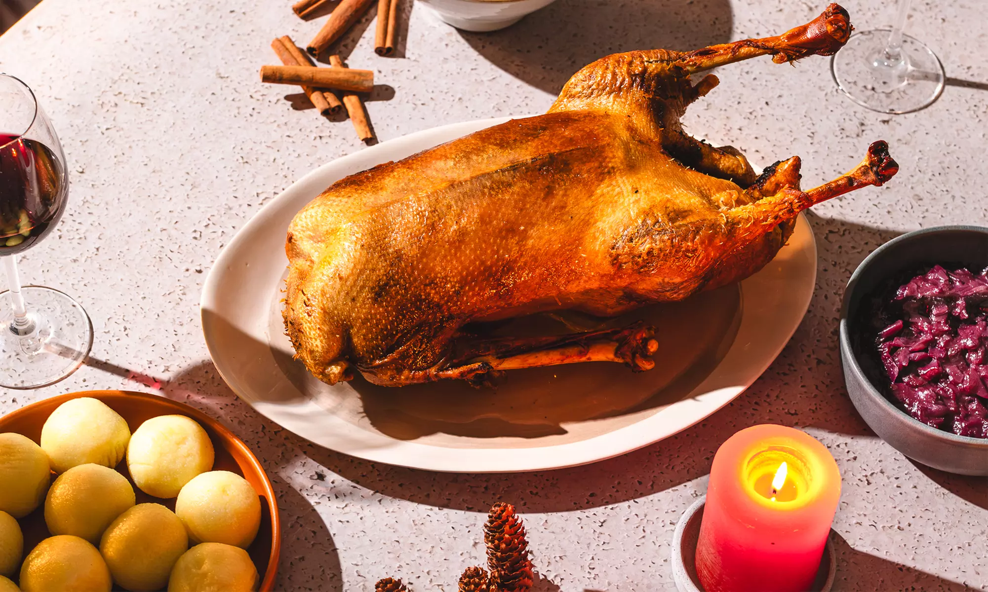 Gänsebraten zum Abholen oder Liefern