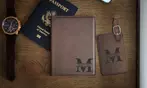 Travel in Style with Custom Faux Leather Accessories