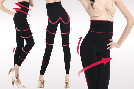 Legging gainant taille haute Groupon Shopping