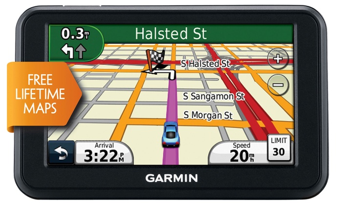 Garmin N Vi Lm Gps With Lifetime Maps Groupon