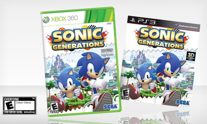 Sonic Generations For Xbox 360 Or Ps3 Deal Of The Day 