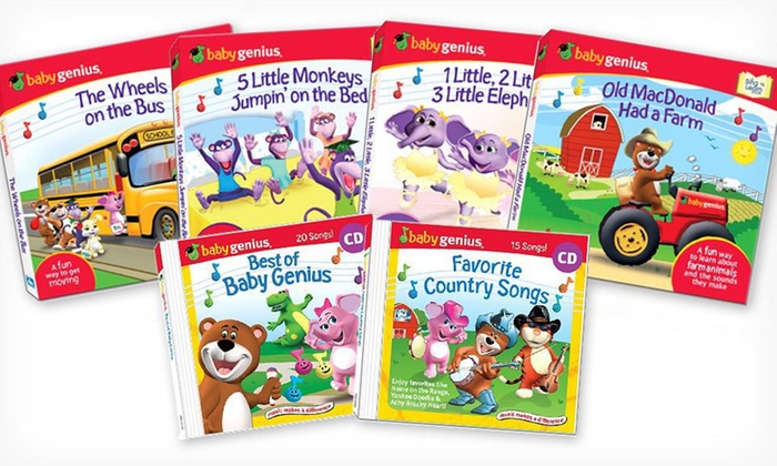 Baby Genius Book And CD Set Deal Of The Day | Groupon