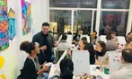 Drink & Paint ou Brunch & Paint à la Galerie Wawi pour 1 ou 2 pers.