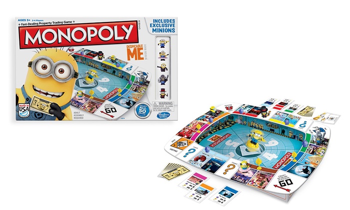 Minions Monopoly Board Game Groupon