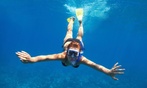 Explore Underwater Wonders with Boss Frog's Top-Notch Snorkel Gear!