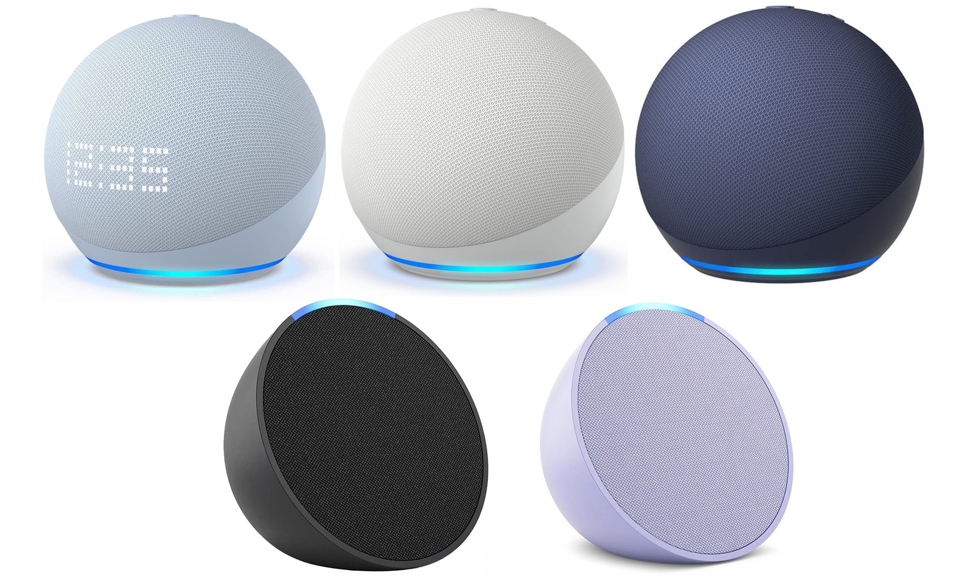 Amazon Echo Smart Speaker Devices with Alexa