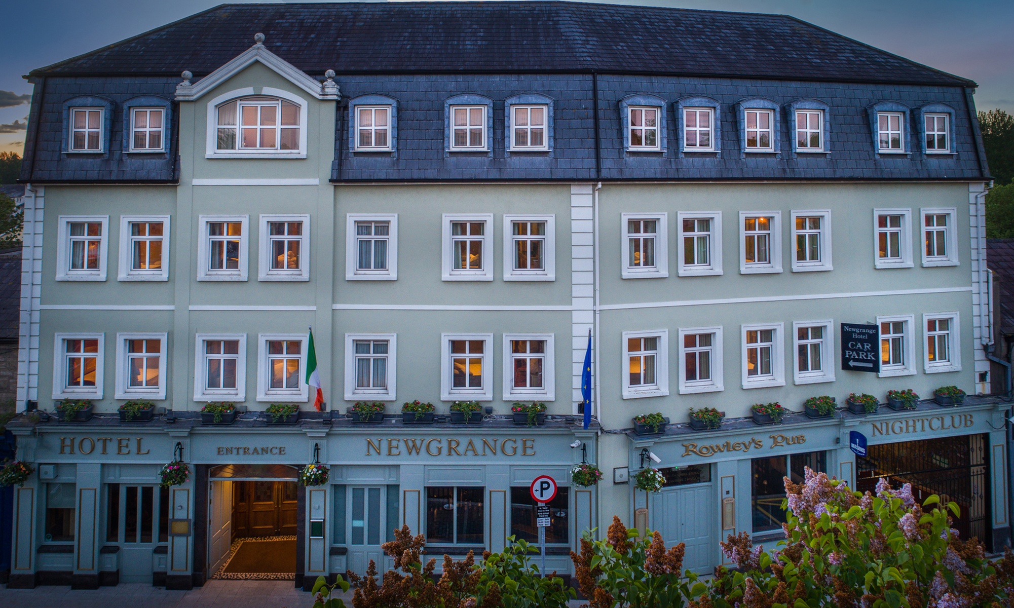 Navan: Double Room with Dinner, Breakfast, and Late Checkout