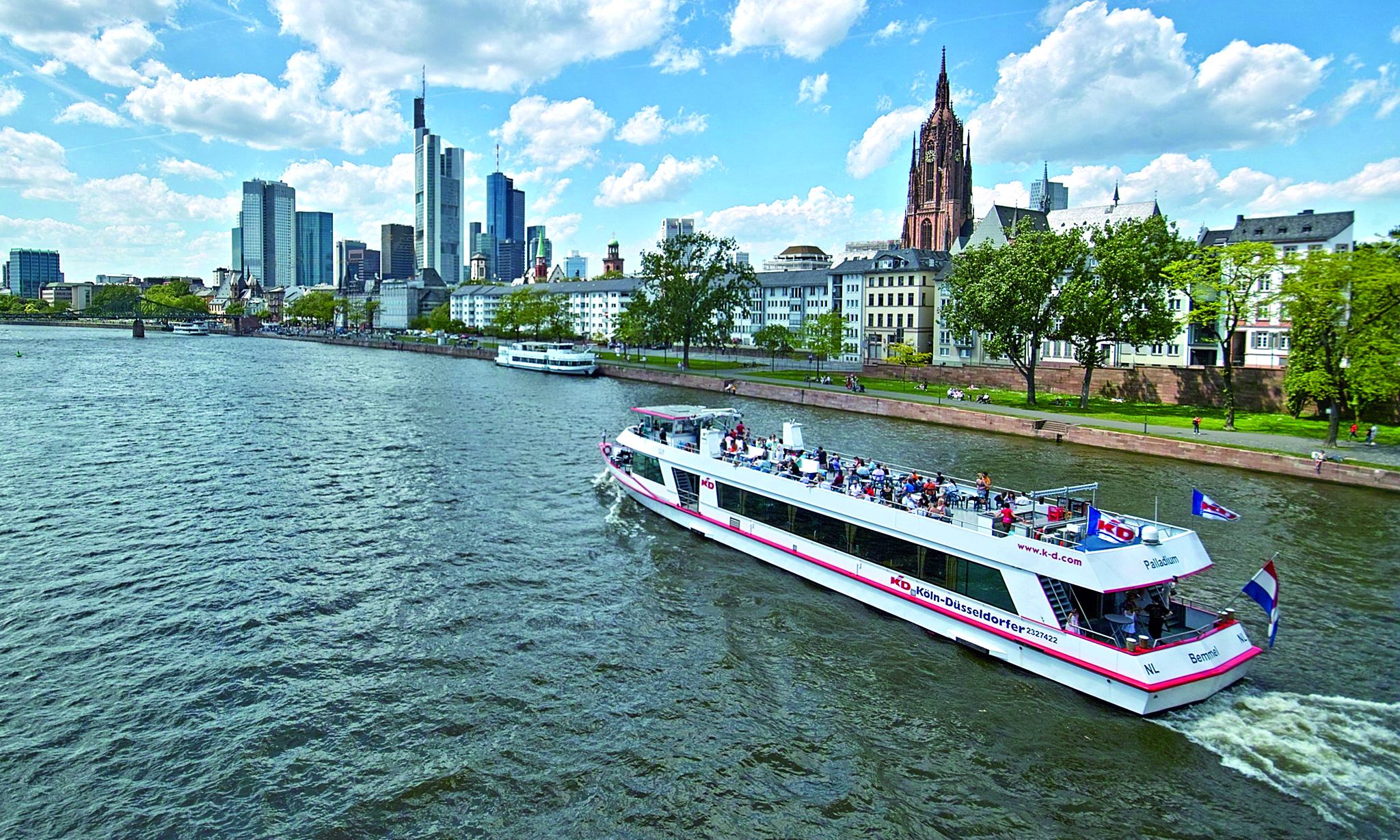 KD Panoramafahrt Frankfurt für 2 Köln Düsseldorfer Schifffahrt