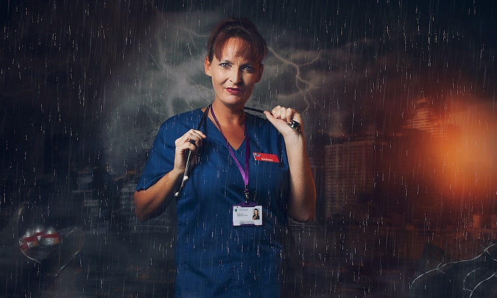 NHS Superhero Photoshoot