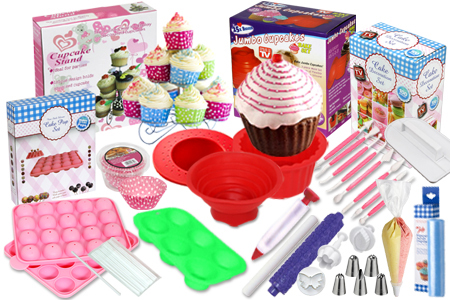 100-Piece Cupcake Decorating Set Groupon Goods