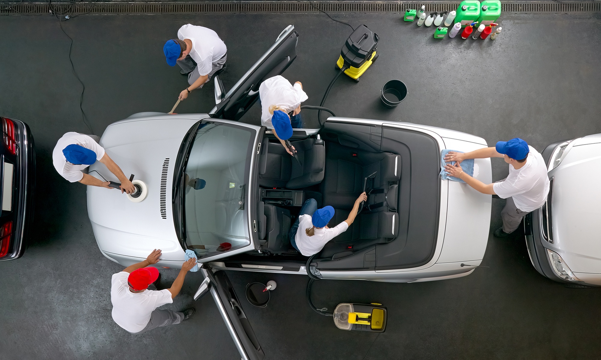 Pkw-Intensiv-Dampfwäsche