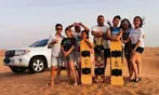 Abu Dhabi Desert Safari w/ Central/Home or Hotel Pickup, Dinner & More