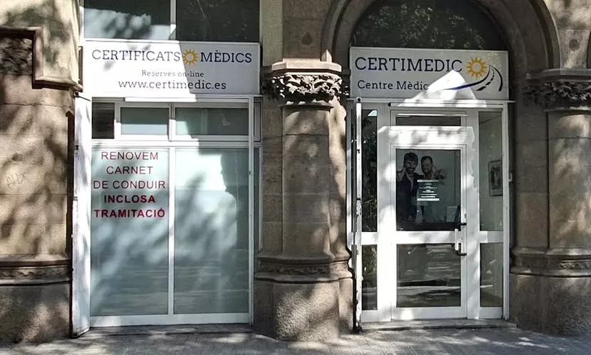 Certificado médico psicotécnico para obtención o renovación de carnets