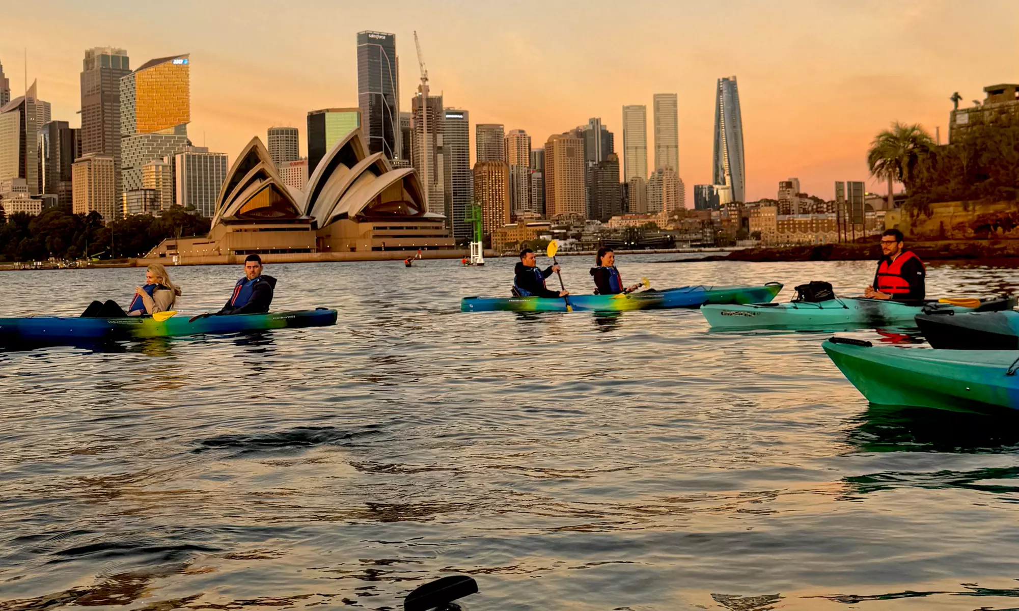 Sunrise & Sunset Sydney Harbour Kayaking for 1–4 People
