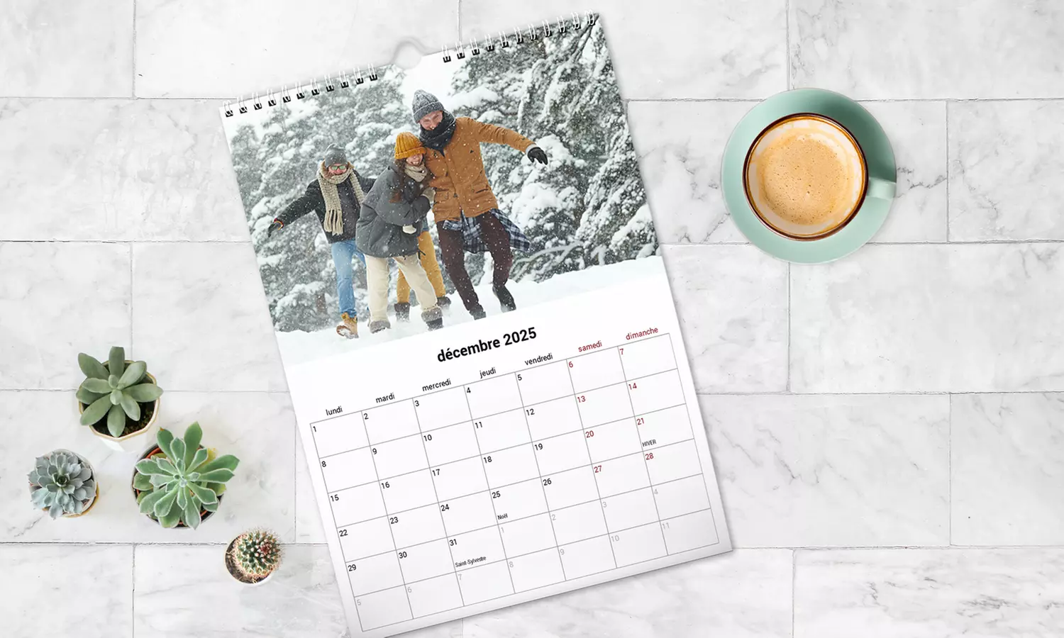 Herinneringen door de maanden heen: maak je persoonlijke wandkalender