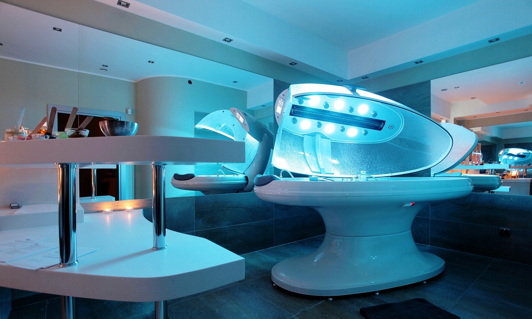 Zabieg relaksacyjny w kapsule spa w BM Quality Med