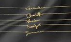 Custom Name Necklace Personalized Jewelry Gift (Up to 91% Off)