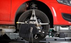 4-Wheel Alignment with Optional Tire Balancing at Kwik Kar Auto Center