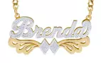 Custom Name Necklace Double Plated (Up to 75% Off)