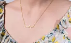 Custom Name Necklace Personalized Jewelry Gift (Up to 91% Off)