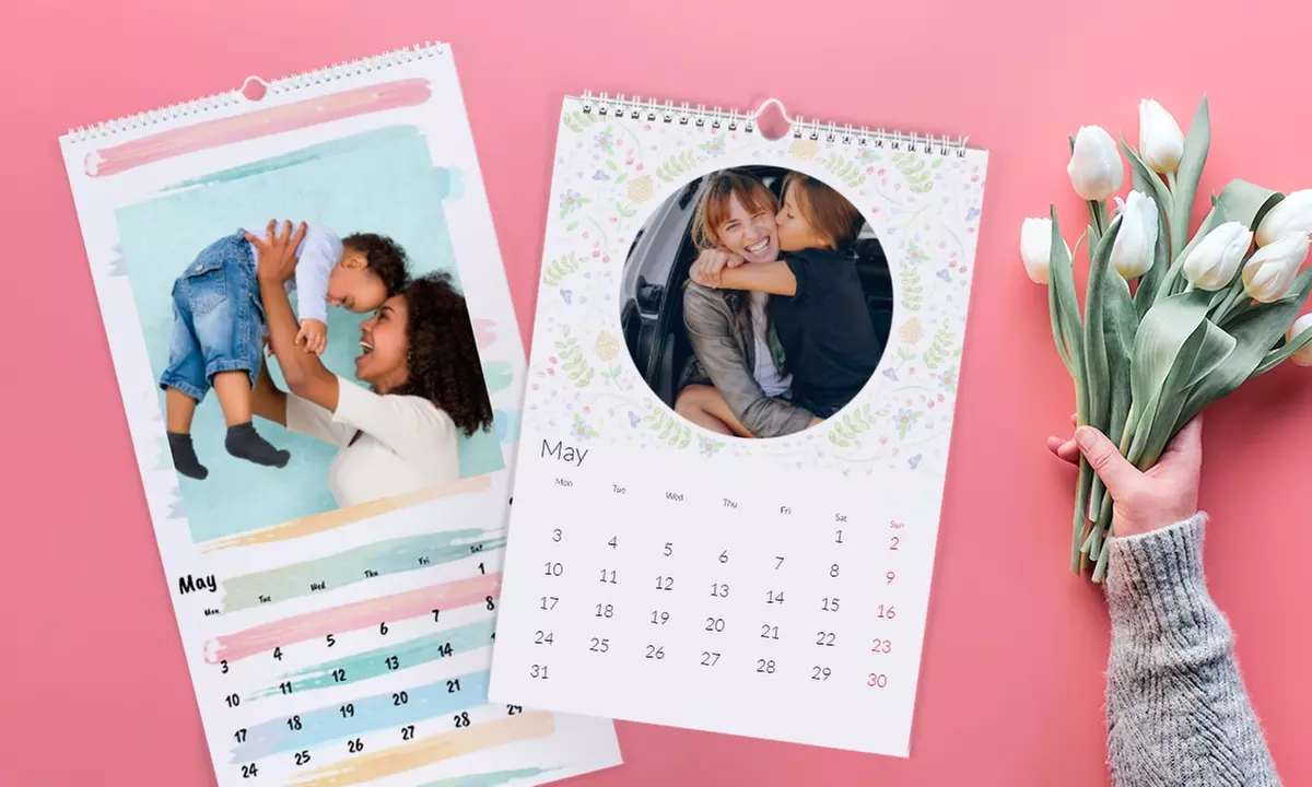 Gepersonaliseerde fotokalender