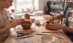 Pottery & Clay Hand Building Classes for 1, 2, or 4 People