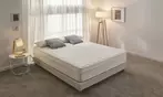 Colchón Box Spring con memory foam disponible en diferentes tamaños