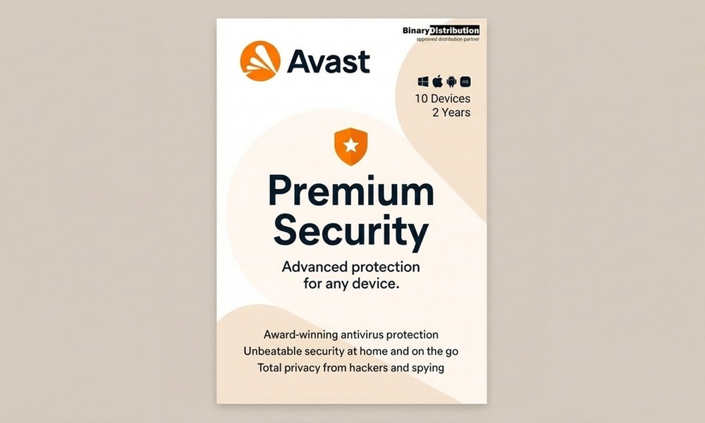 Avast Premium Security i Avast Ultimate Suite: 10 urządzeń na 2 lata