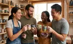 Intro Pottery Classes for 1, 2, or 4 with Materials Included