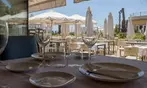 Cata de 4 vinos con crujiente de queso frente al mar para 2 o 4 pax