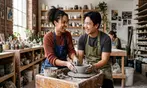 Pottery Session: Create Your Own Ceramic Piece with Friends and Family