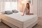 Colchón Box Spring con memory foam disponible en diferentes tamaños