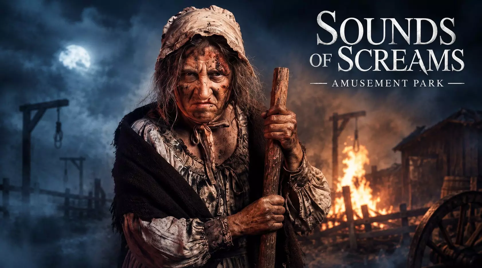 Haunted Houses & Rides at Sounds of Screams: Thrills and Chills Await
