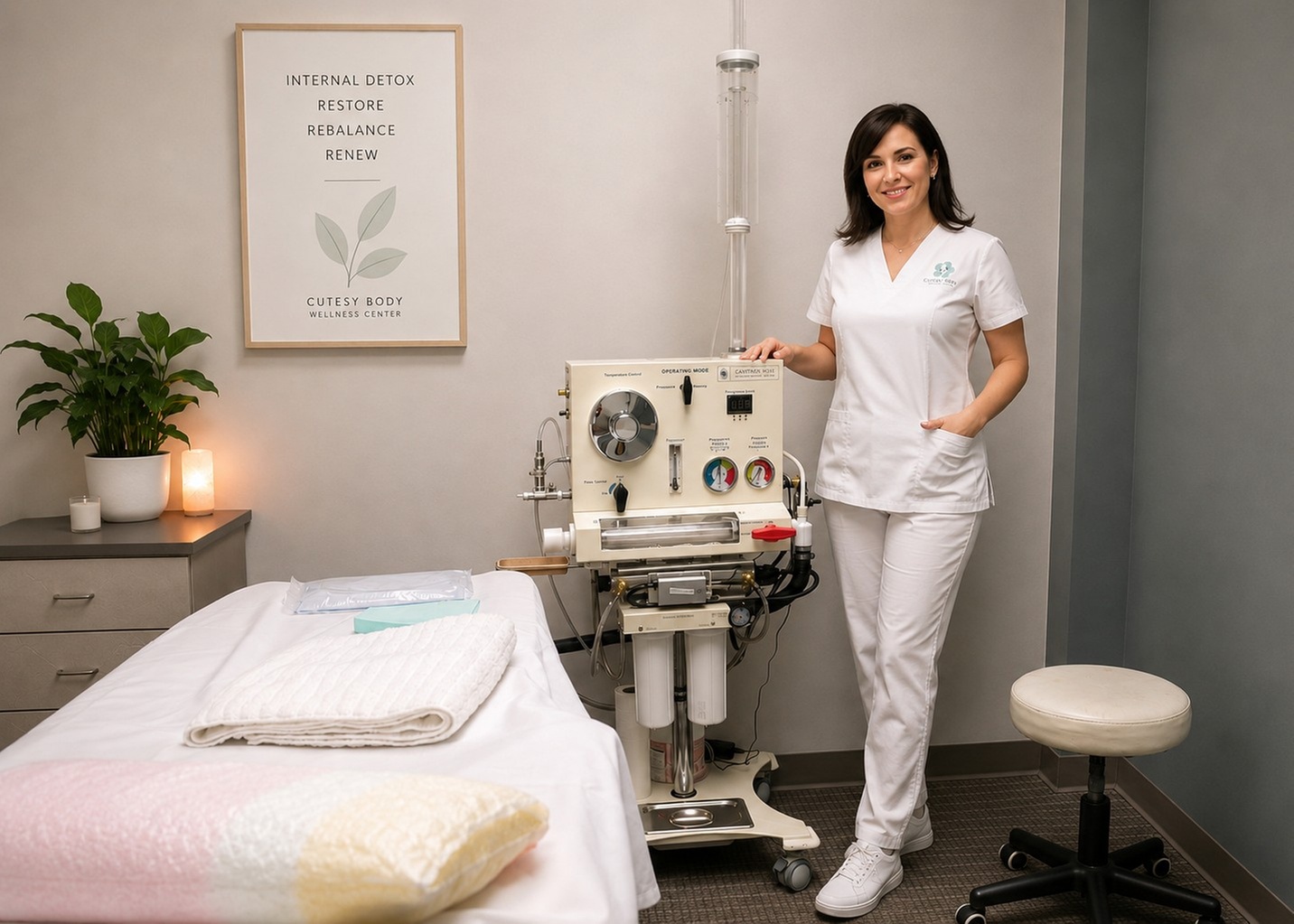 60-Min Colon Hydrotherapy & 30-Min LPG Body Sculpting