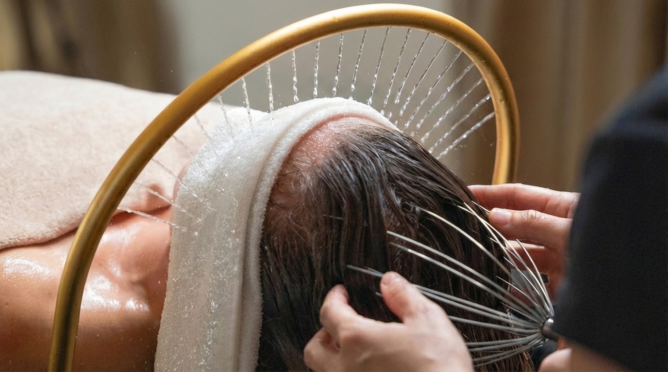 Ritual de spa capilar japonés de 60 o 90 minutos a elegir para 1