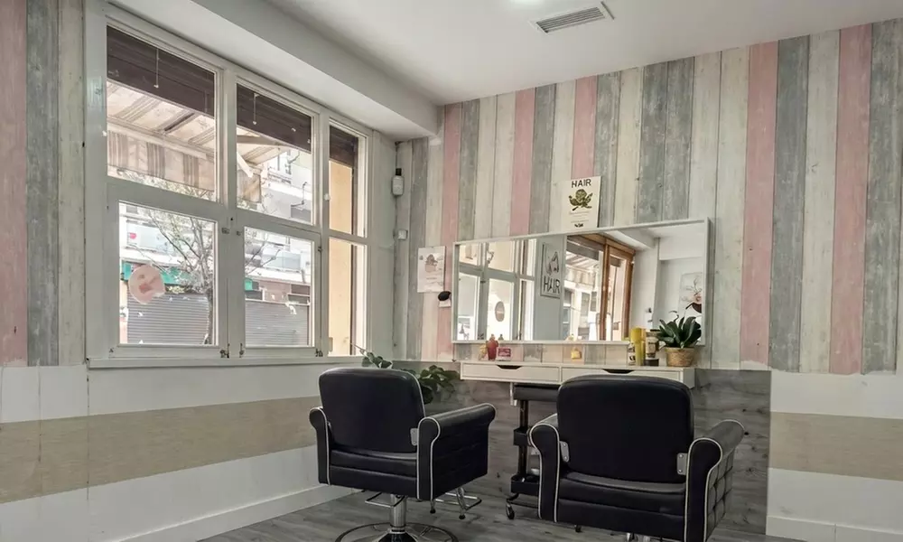 Sesión de peluqueria con opción a ampolla a elegir para 1 persona