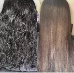 Keratin-Haarglättung für 1 Person