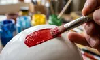 Explore Pottery Painting with Options for Solo or Group Sessions