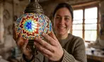 BYOB Turkish Lamp Mosaic, Glass Fusion, or Mosaic Creations Class Deal
