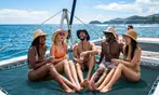 90-Min Catamaran Sail with Open Bar in Honolulu