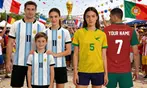 Anima a tu equipo: 1 o 2 camisetas de fútbol personalizadas
