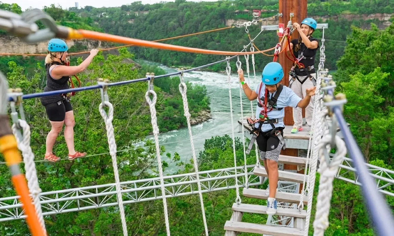 Up to 40% Off Niagara Falls Adventure Ropes Course @ WildPlay