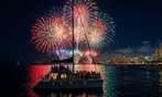 Waikiki Sunset & Fireworks Cruise Double Decker Catamaran Deal