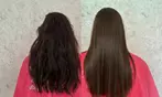 Keratin-Haarglättung für 1 Person