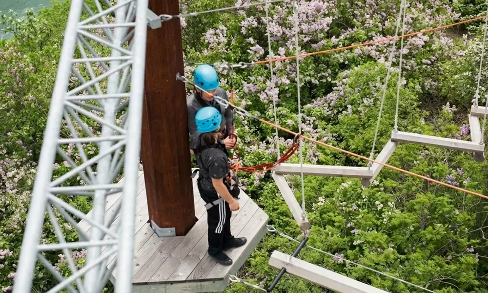 Up to 40% Off Niagara Falls Adventure Ropes Course @ WildPlay