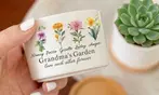 Tus plantas, a todo color: 1 o 2 macetas de cerámica personalizables