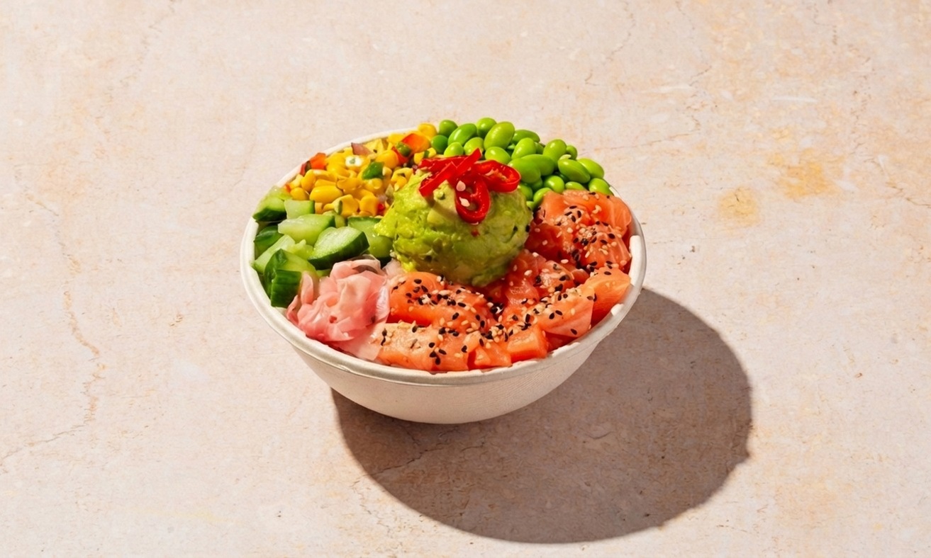 Feast on Choice of Poké Bowls for Two, Three, or Four People