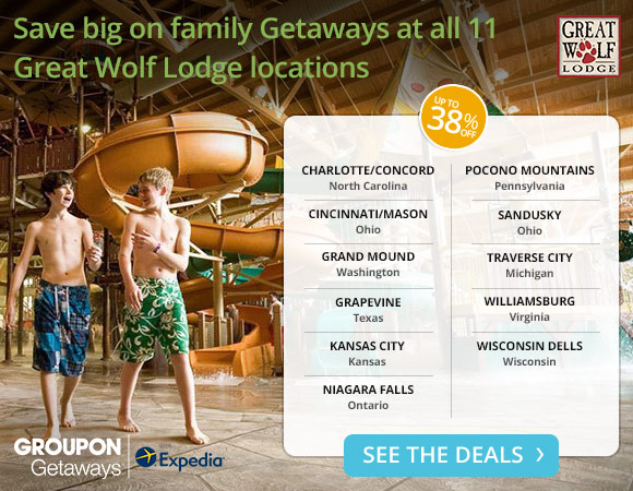 Great Wolf Lodge Deals: Packages for 11 locations