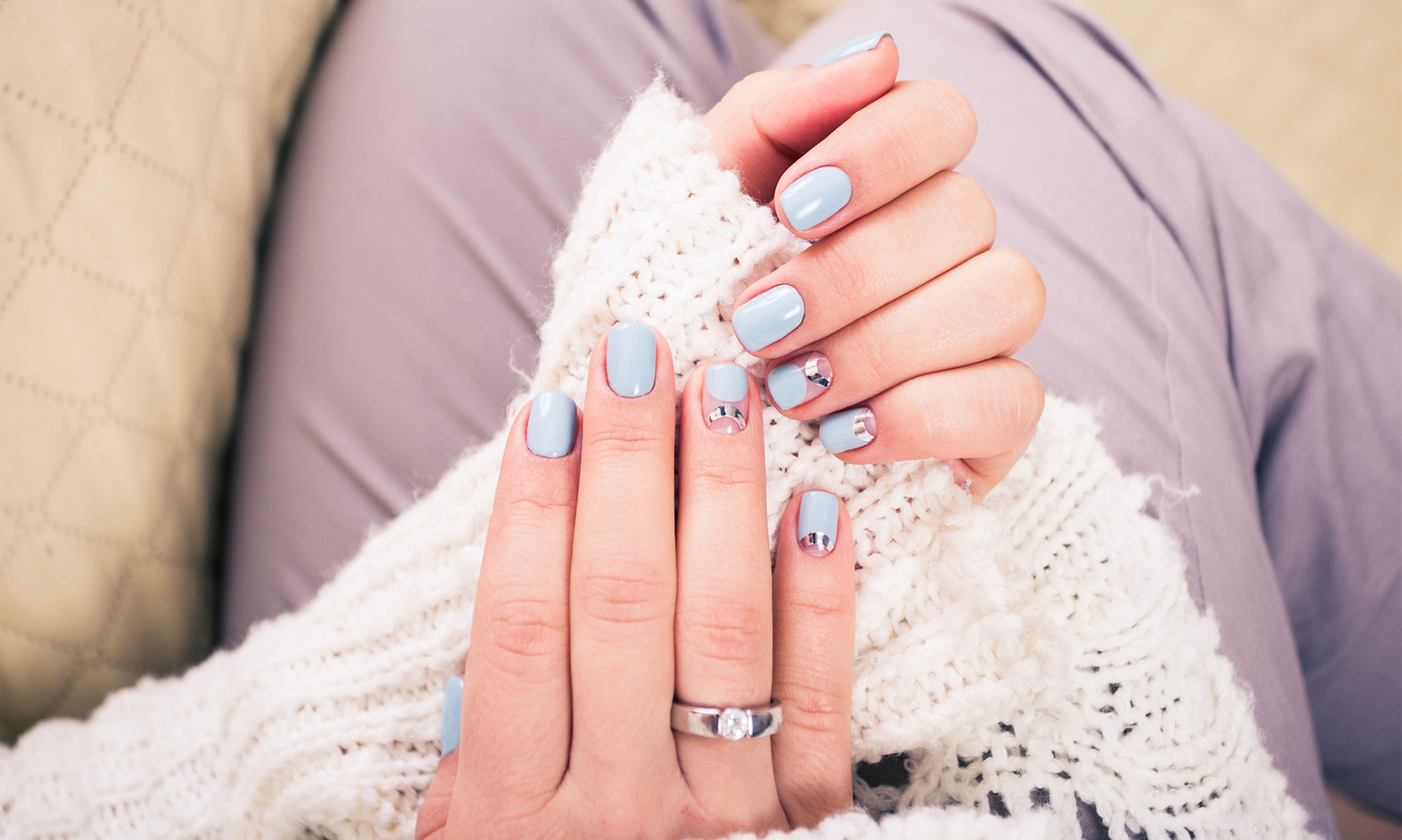Classic or Gelish Mani-Pedi or Nail Extensions for a Polished Look